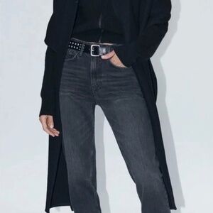 Zara Black Denim Jeans - size 8